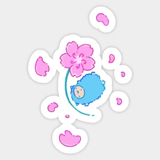 Sakura sheep Sticker